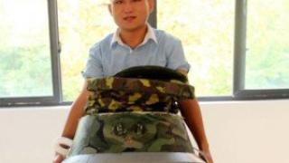 Một sinh viên chế tạo thành công máy giặt bỏ túi