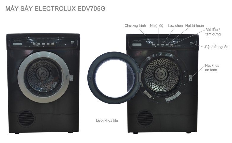 Máy sấy Electrolux EDV705G