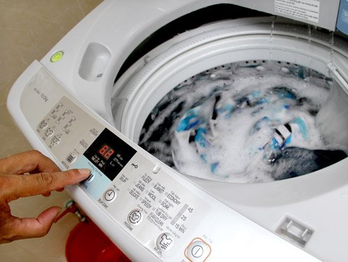Sử dụng máy giặt đúng cách để bảo vệ sức khỏe 3