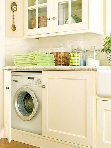 Vị trí đặt máy giặt bảo an toàn và tiện lợi khi sử dụng