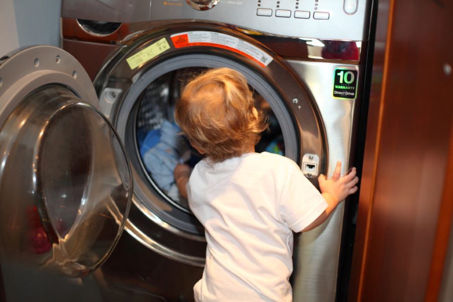 Mã lỗi U5 trên máy giặt Sanyo là do sử dụng chế độ khóa trẻ em