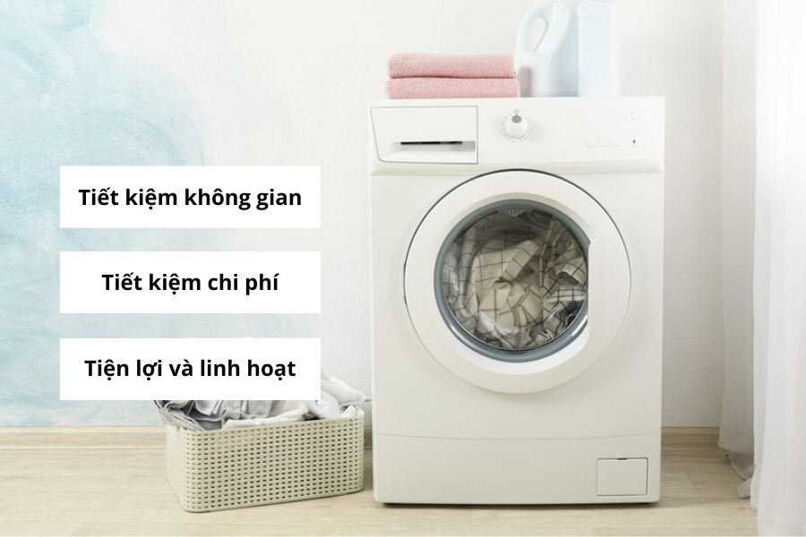 Lợi ích máy giặt mini 